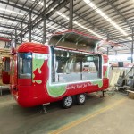 Hot Dog Cart Factory - Color Camper Restaurant Equipment Mobile
