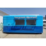 Mobile Food Trailer Factory - Mini Stainless Steel Ice Cream Cart