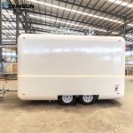 Pizza Truck Supplier - Hot Sell Stainless Steel Concession Trailer