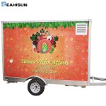 Mobile Food Truck Supplier - 18ft Taco Pizza Ice Cream BBQ Trailer