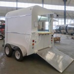 Vintage Trailer Factory - 10ft Fiberglass Horse Trailer Fully Equipped