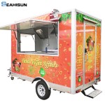 Mobile Food Truck Supplier - 18ft Taco Pizza Ice Cream BBQ Trailer