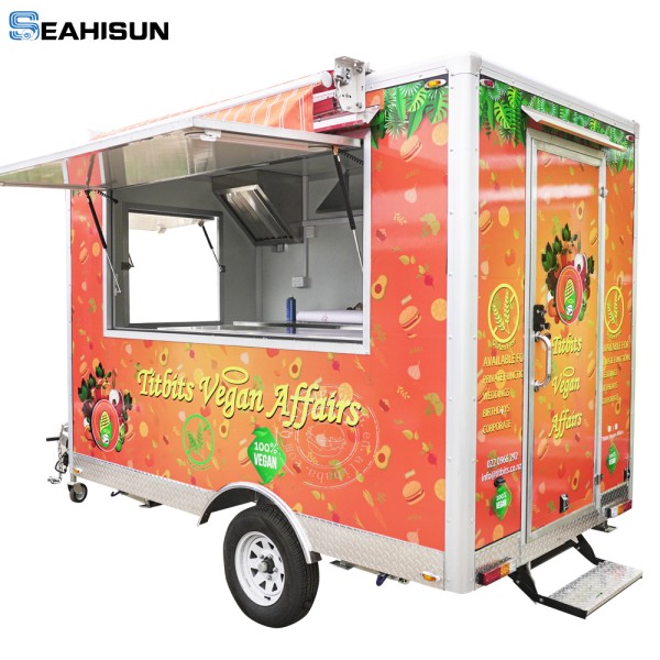 Mobile Food Truck Supplier - 18ft Taco Pizza Ice Cream BBQ Trailer