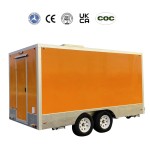 Food Trailer Manufacturer - CE Certified Concession Coffee Hot Dog Cart