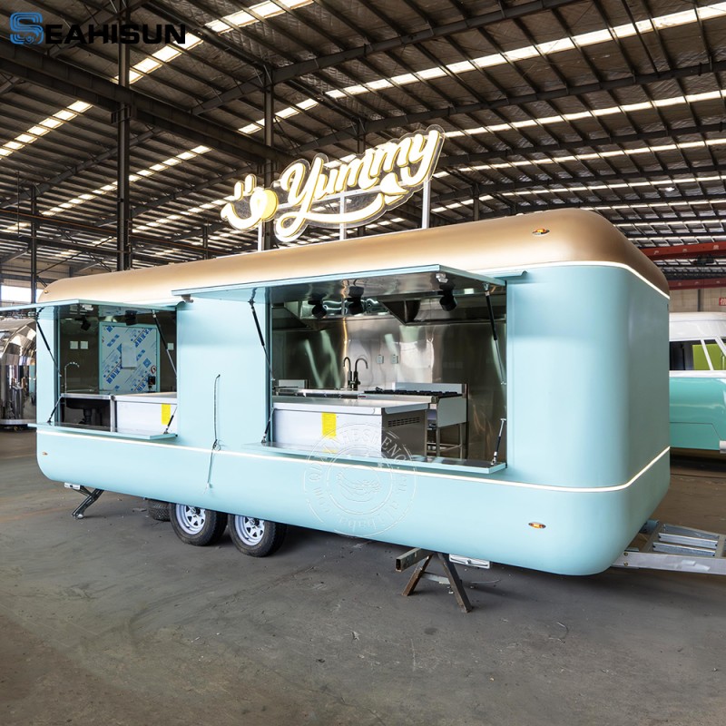 Towed Food Cart Supplier - Customizable Used Fast Food Truck