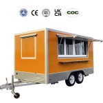 Food Trailer Manufacturer - CE Certified Concession Coffee Hot Dog Cart