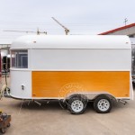 Fast Food Trailer Supplier - Stainless Steel Concession Working Bench