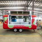 Hot Dog Cart Factory - Color Camper Restaurant Equipment Mobile
