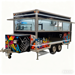 Concession Trailer Supplier - Aluminum Beer Tea Coffee Snack Trailer