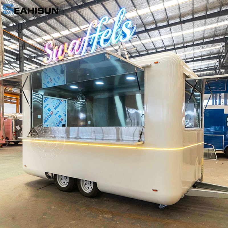 Pizza Truck Supplier - Hot Sell Stainless Steel Concession Trailer