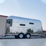 Food Cart Supplier - Used Fiberglass BBQ Catering Trailer Pizza