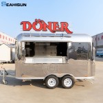 Food Trailer Factory - New 304 Stainless Steel Style Trailer Full Kitchen