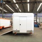 Electric Food Cart Factory - Ice Cream Coffee Mobile Restaurant Trailer