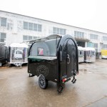 Mobile Food Cart Manufacturer - Blue Round Drink Carts Ice Cream BBQ