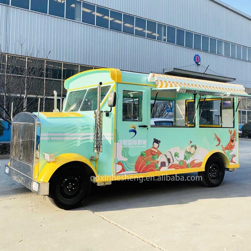 Electric Ice Cream Trailer Supplier - Used Mobile Food Truck 220v