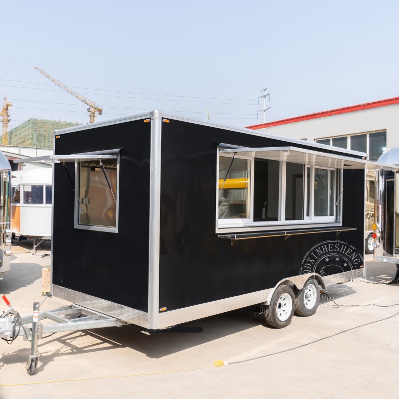 Food Trailer Manufacturer - DOT Certified Concession Trailer Full Kitchen