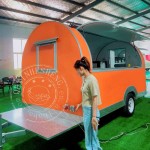 Food Trailer Supplier - Hot Dog Cart Mini Food Trailer Coffee Cart