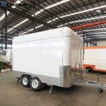 Electric Food Cart Factory - Ice Cream Coffee Mobile Restaurant Trailer