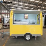 Food Trailer Factory - Mobile Restaurant Ice Trailer Hot Dogs Cart