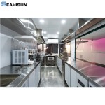 Camper Trailer Manufacturer - Color Catering Burger Equipment Full Kitchen