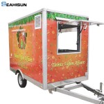 Mobile Food Truck Supplier - 18ft Taco Pizza Ice Cream BBQ Trailer