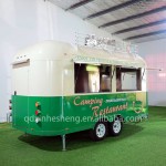 Food Trailer Manufacturer - Galvanized Towable Coffee Enclosed Remolque