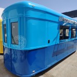 Mobile Food Trailer Factory - Mini Stainless Steel Ice Cream Cart