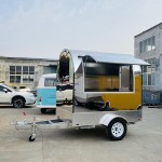 Mobile Food Truck Factory - Van Full Kitchen Mini Portable Trailer