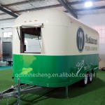 Food Trailer Manufacturer - Galvanized Towable Coffee Enclosed Remolque