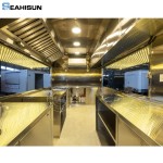 Mobile Food Truck Manufacturer - 304 Stainless Steel Full Kitchen