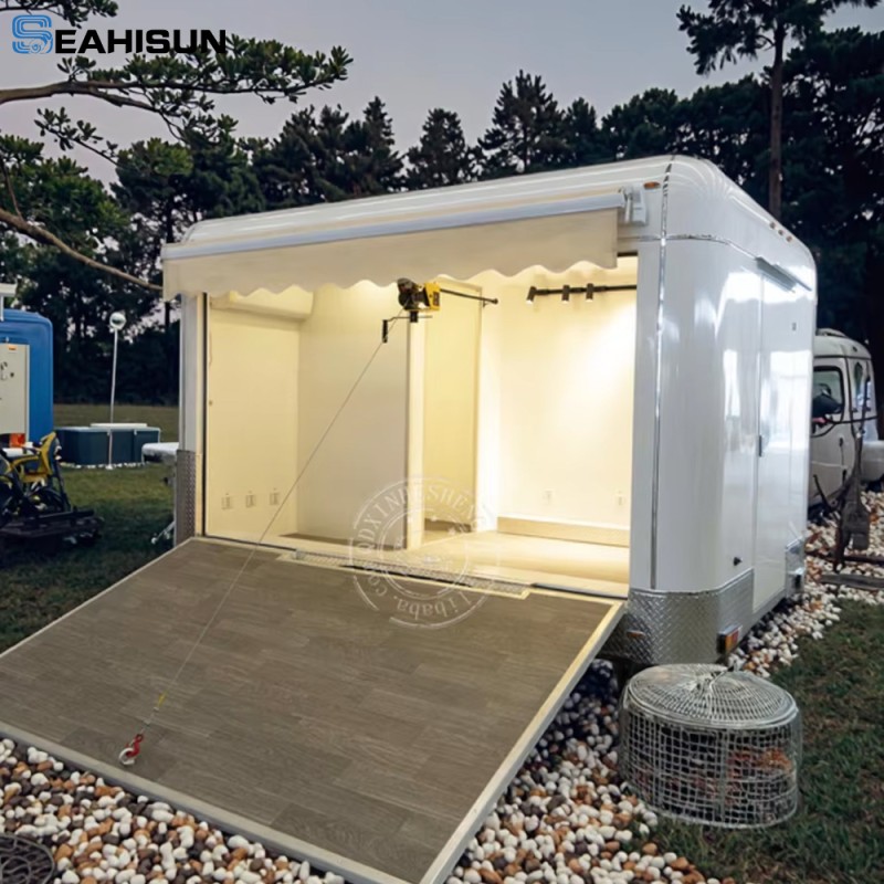 Electric Food Cart Factory - Ice Cream Coffee Mobile Restaurant Trailer