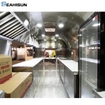 Food Trailer Factory - Stainless Steel Charcuterie Cart Coffee Station