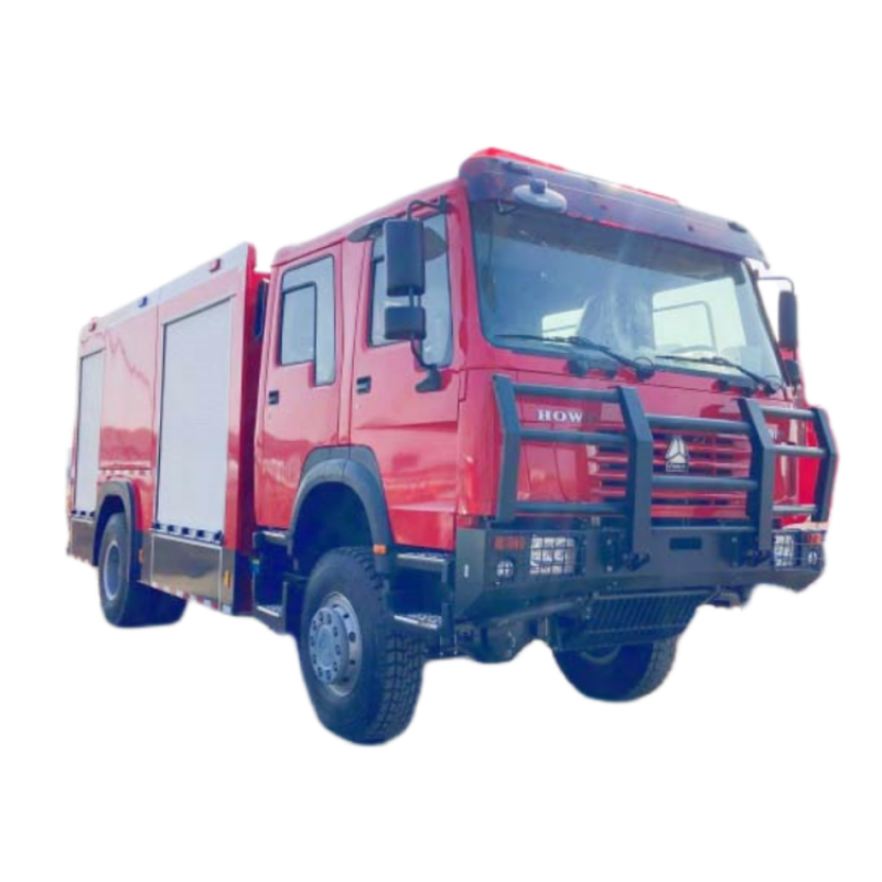 Fire Truck Factory - Custom HOWO 4x4 10ton Foam Tender