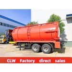 Sewage Trailer Factory - Custom 16-25 Ton Sewage Tanker