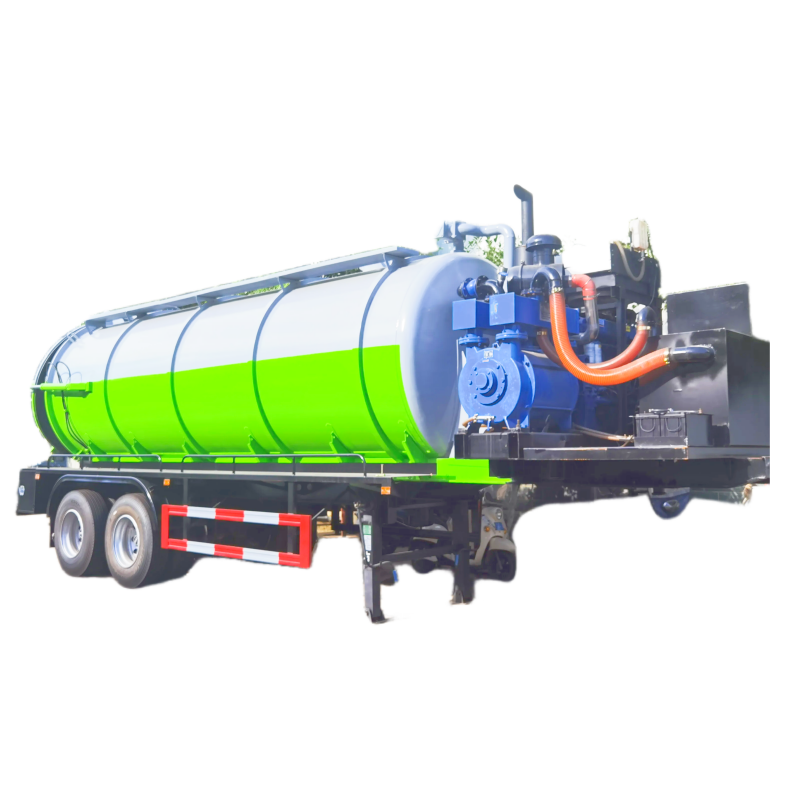 Sewage Trailer Factory - Custom 20000L Sewage Suction Trailer