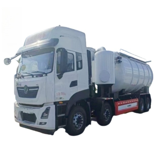 Powder Truck Factory - Custom HOWO 25 Square Conveyor