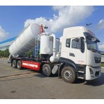 Powder Truck Factory - Custom HOWO 25 Square Conveyor