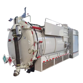 Powder Truck Factory - Custom Dongfeng 16-25 Cubic Suction