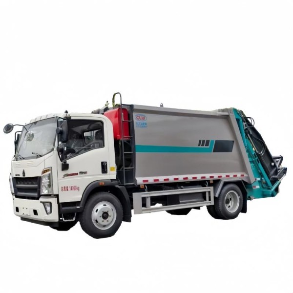 Garbage Truck Factory - Custom HOWO 4x2 10 Cm3 Waste Collection