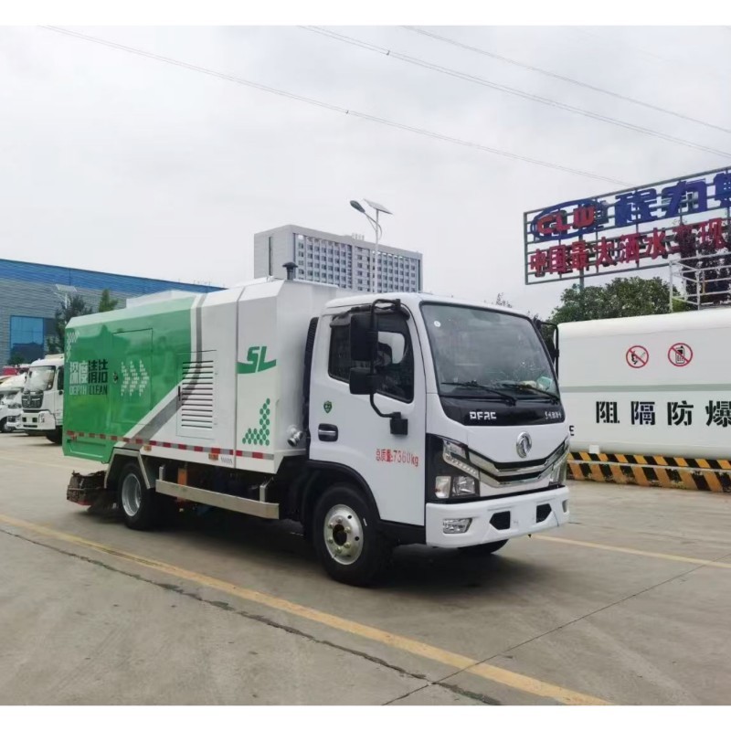 Sweeper Truck Factory - Custom Dongfeng 4x2 Vacuum Road Sweeper