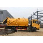 Sewage Truck Factory - Custom 4x2 10-15 CBM Vacuum Sewage