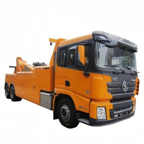 Tow Truck Factory - Custom Shacman Flatbed Tow Truck