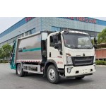 Garbage Truck Factory - Custom HOWO 4x2 10 Cm3 Waste Collection