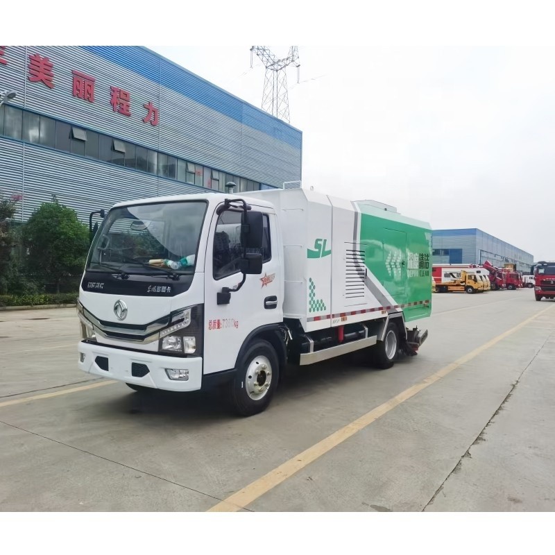 Sweeper Truck Factory - Custom 4x2 Small Diesel Road Sweeper