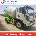 Concrete Mixer Factory - Custom 4m3 DongFeng Mixer Pump