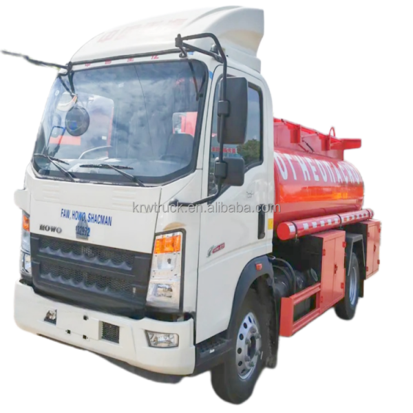 Fuel Tanker Factory - Custom HOWO 4x2 4 Ton Oil Tanker