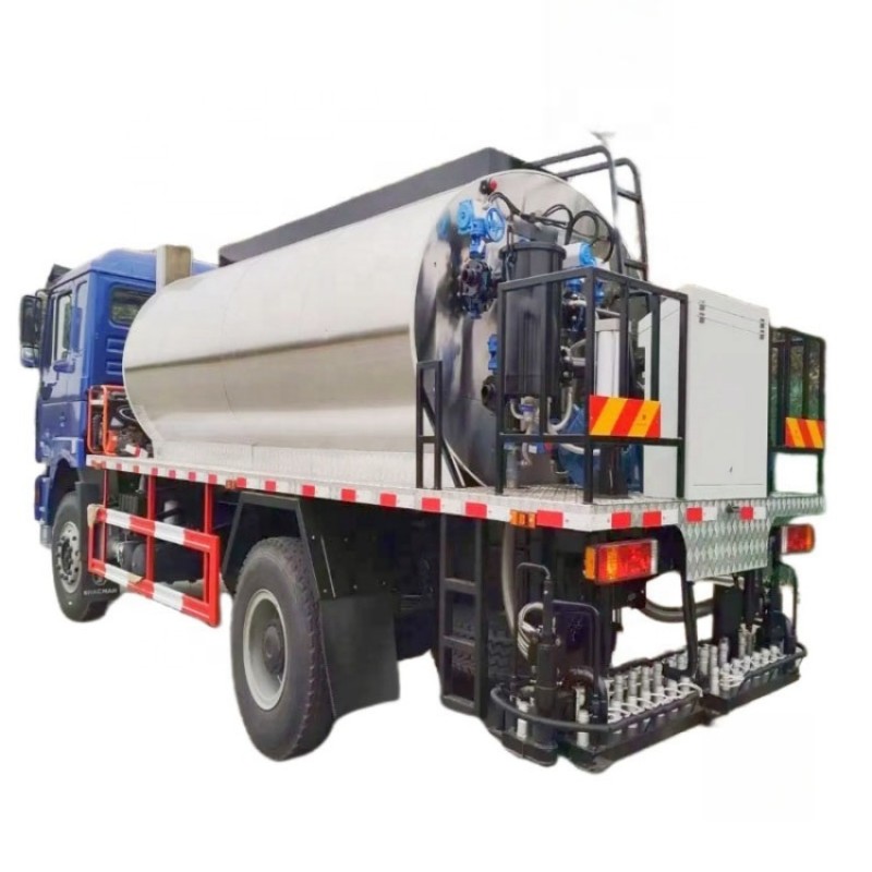Asphalt Truck Factory - Custom SHACMAN 4x2 10000L Distributor