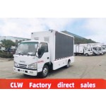 Advertising Truck Factory - Custom Isuzu LED Van 120Hp 4x2