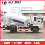 Concrete Mixer Factory - Custom Dongfeng 4x2 4-7 Cubic Mixer