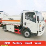Fuel Tanker Factory - Custom HOWO 4x2 5000L Oil Tanker